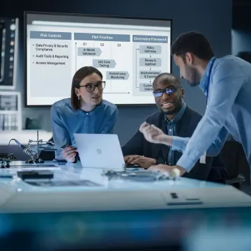 Fractional Chief AI Officer strategy session