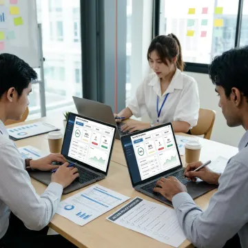 IT compliance team reviewing security controls