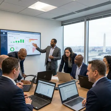 IT consulting team supporting Washington DC business