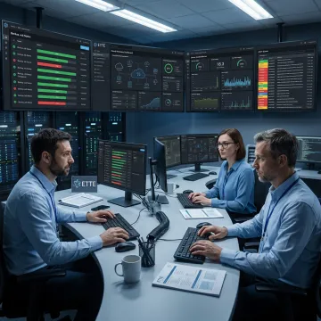 IT disaster recovery dashboard