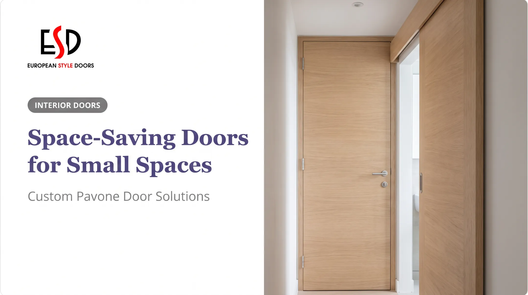 Space-Saving Doors for Small Spaces