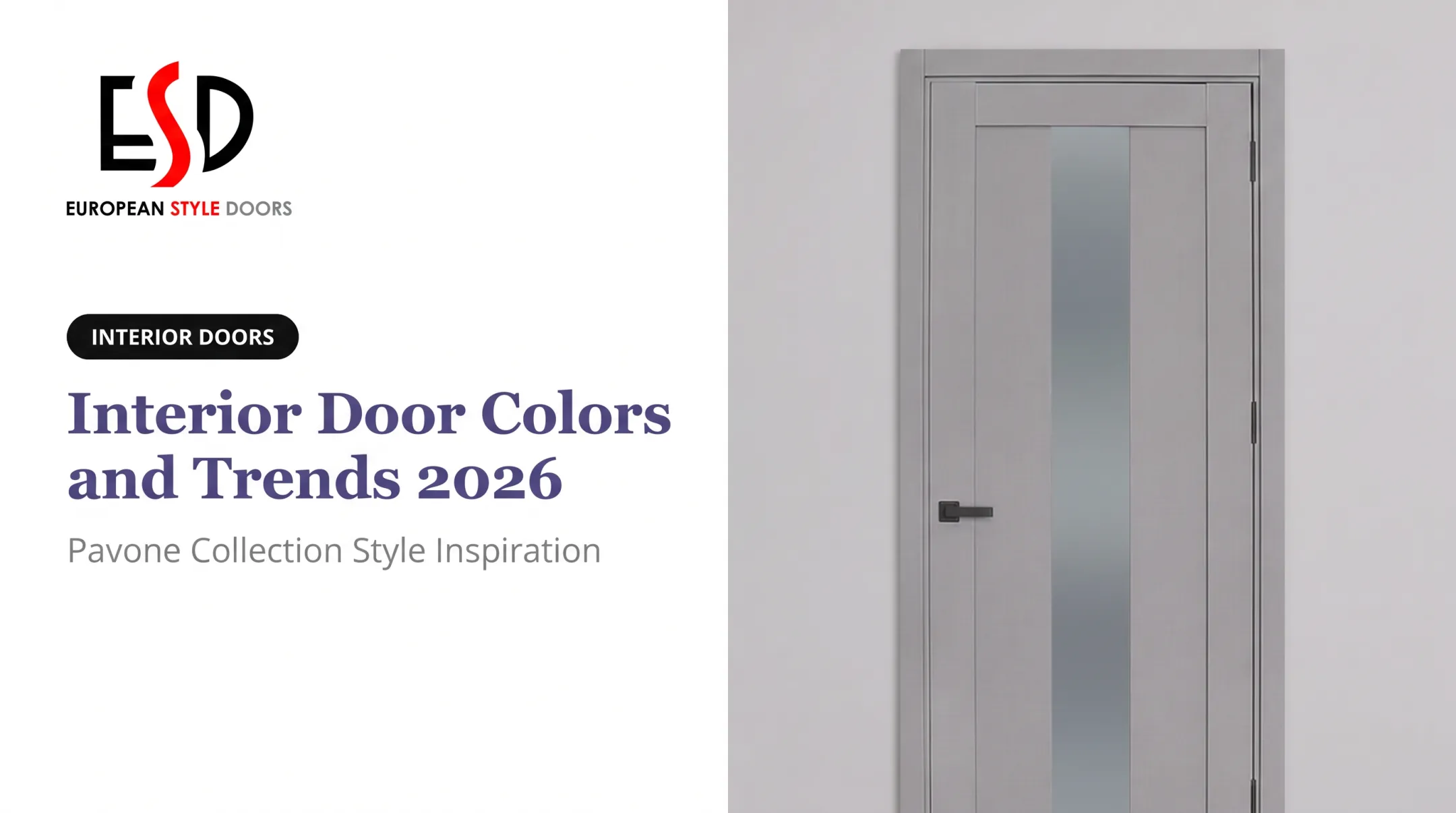 Interior Door Colors and Trends 2026