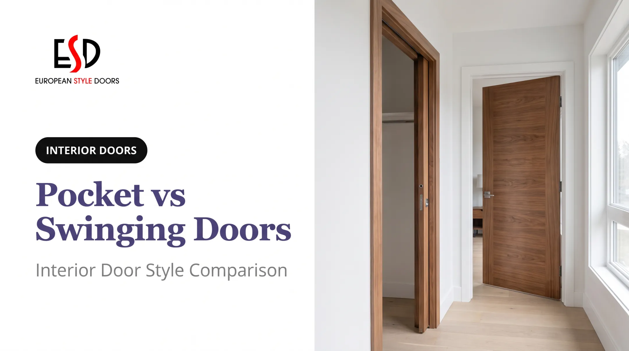 Pocket vs Swinging Doors