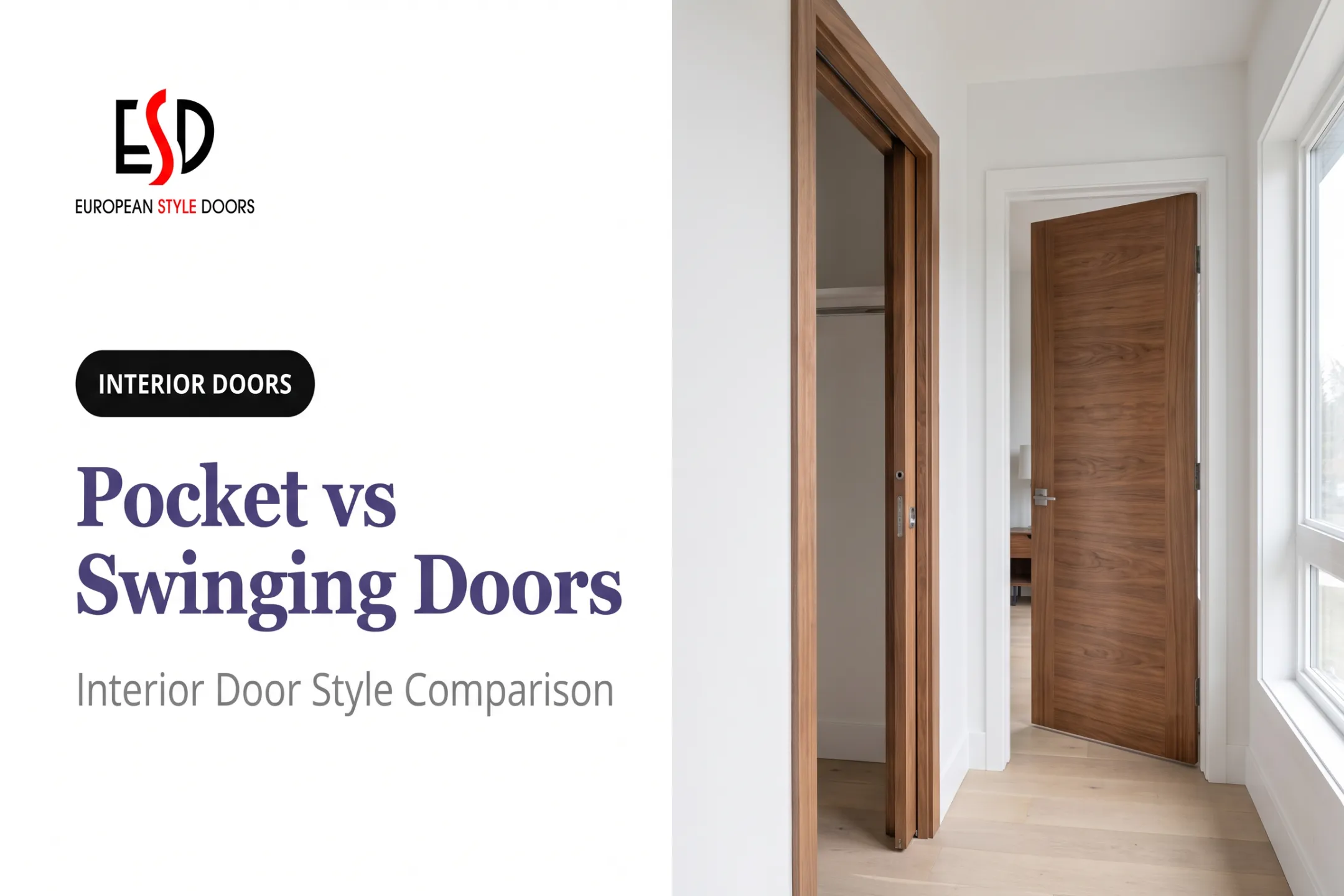 Pocket vs Swinging Doors