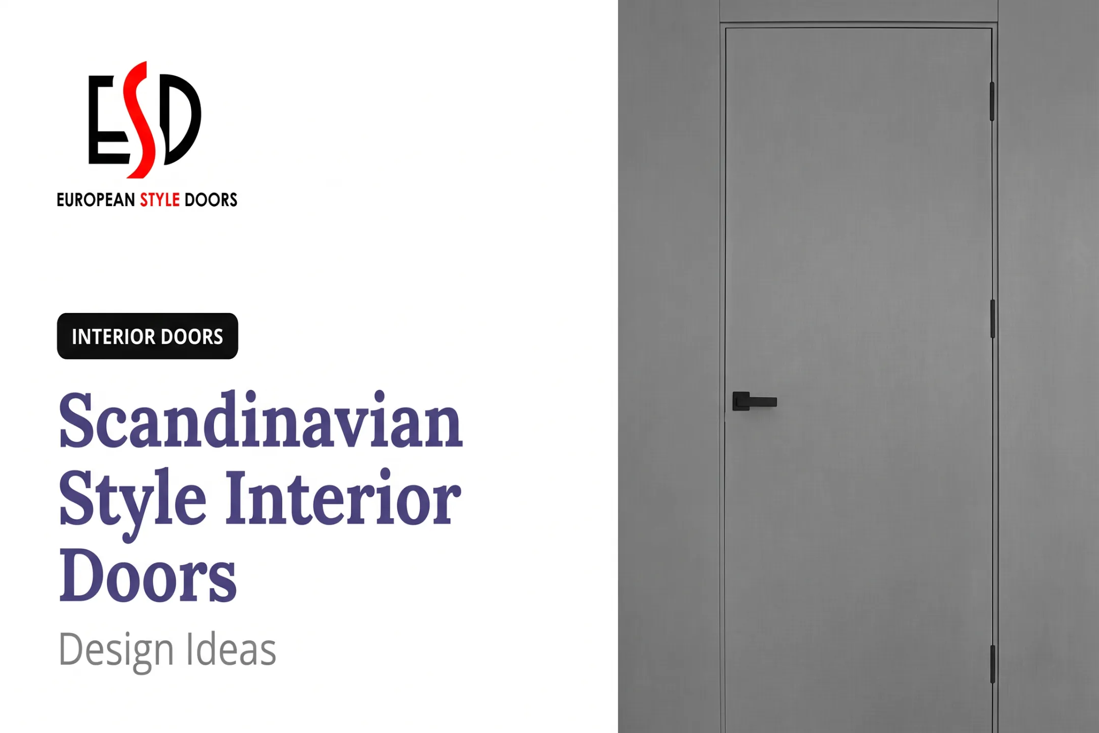 Scandinavian Style Interior Doors: Design Ideas