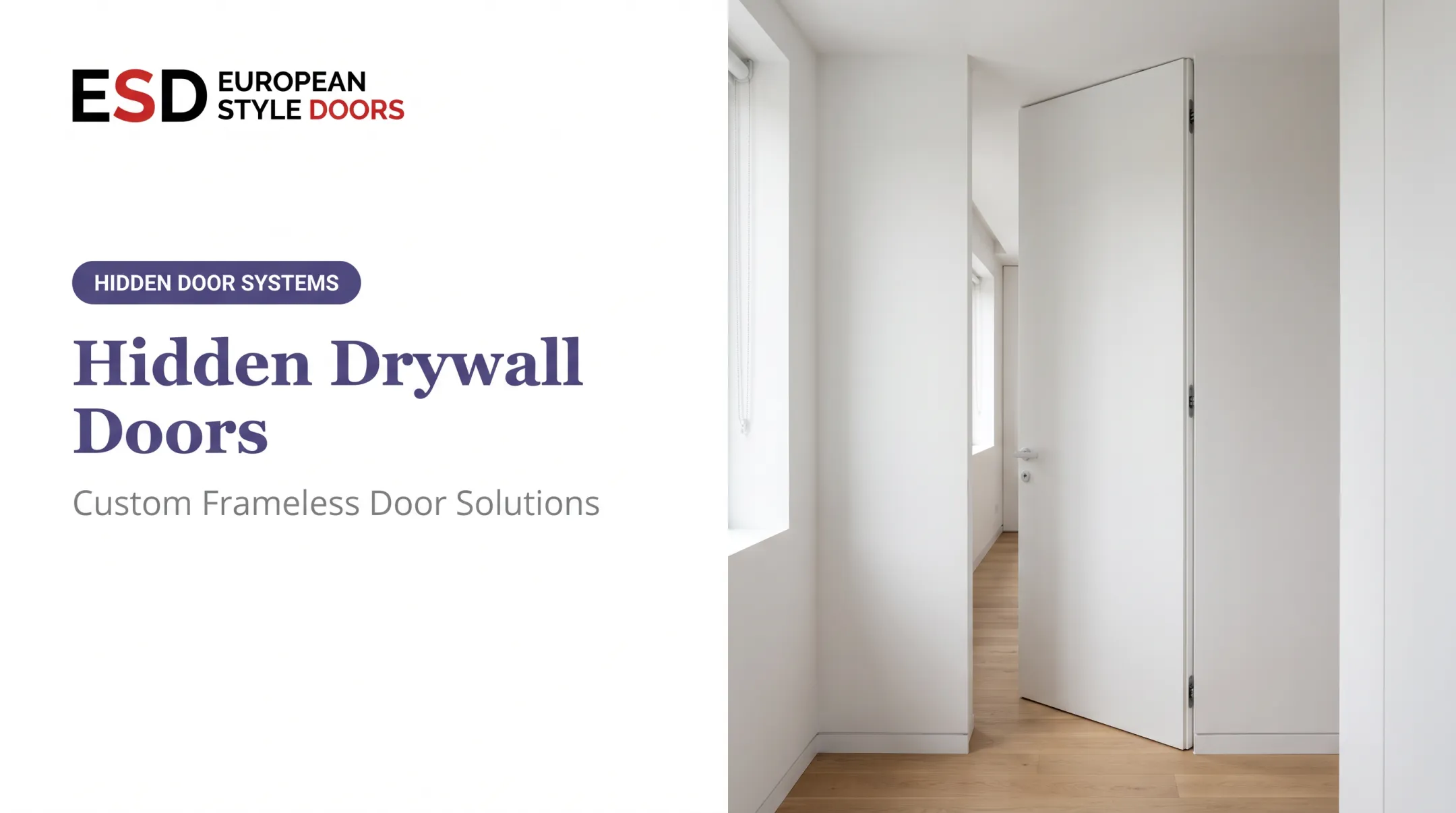 Hidden Drywall Doors