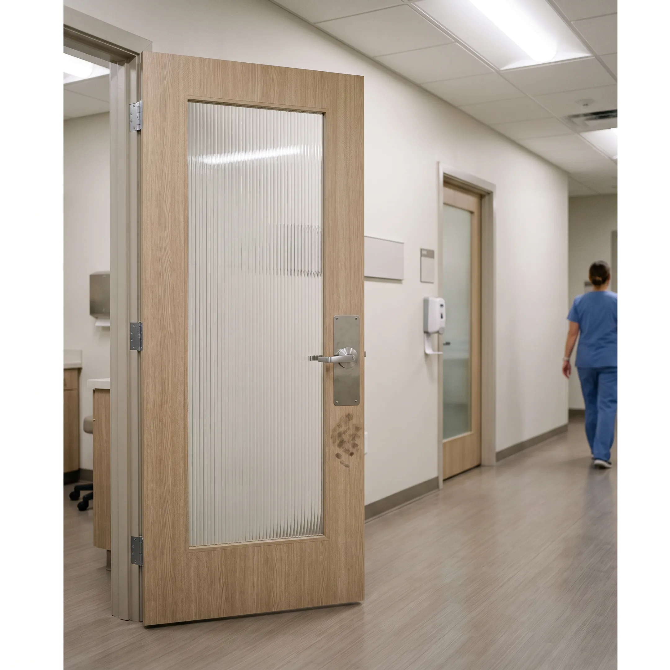Medical office interior doors