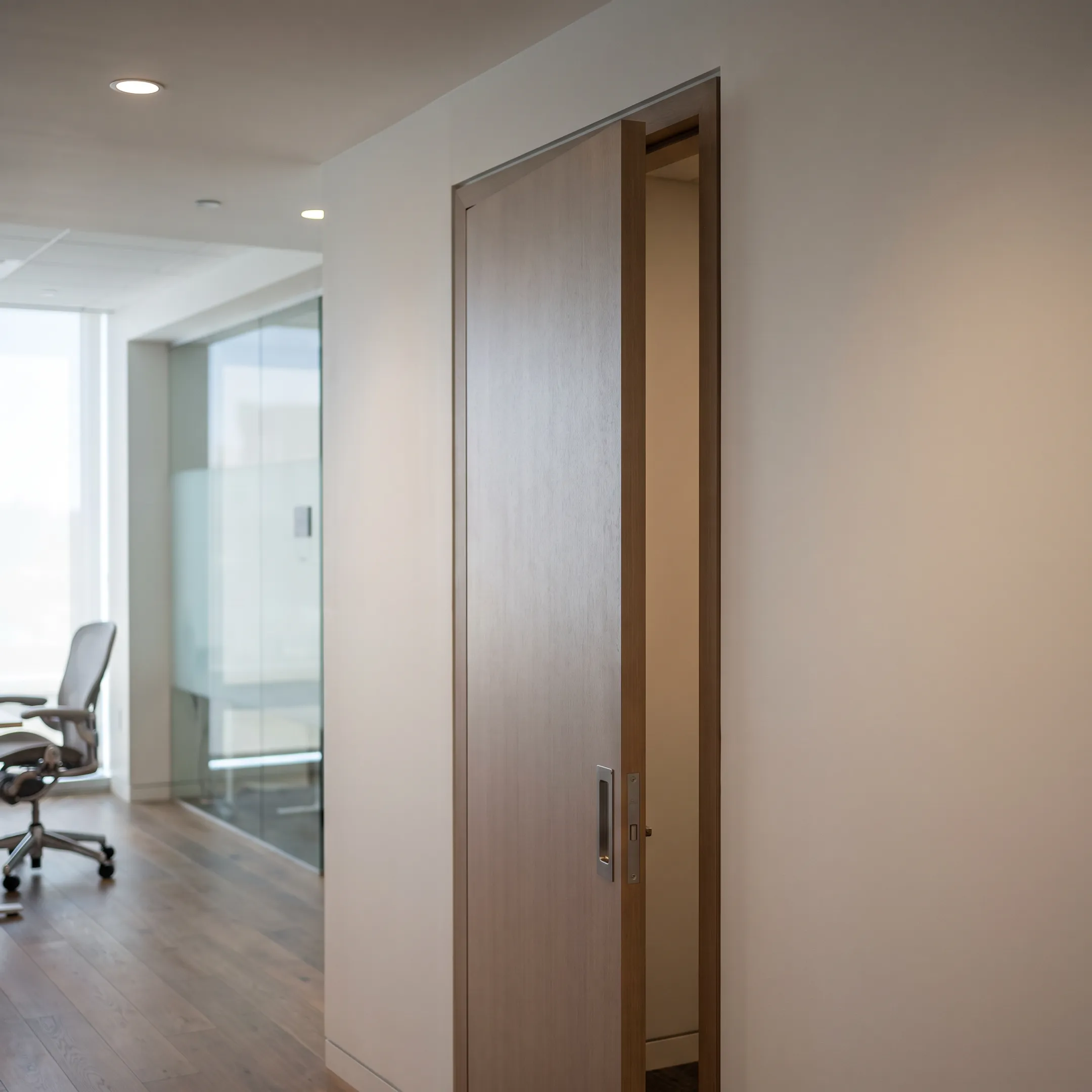Professional office door frame
