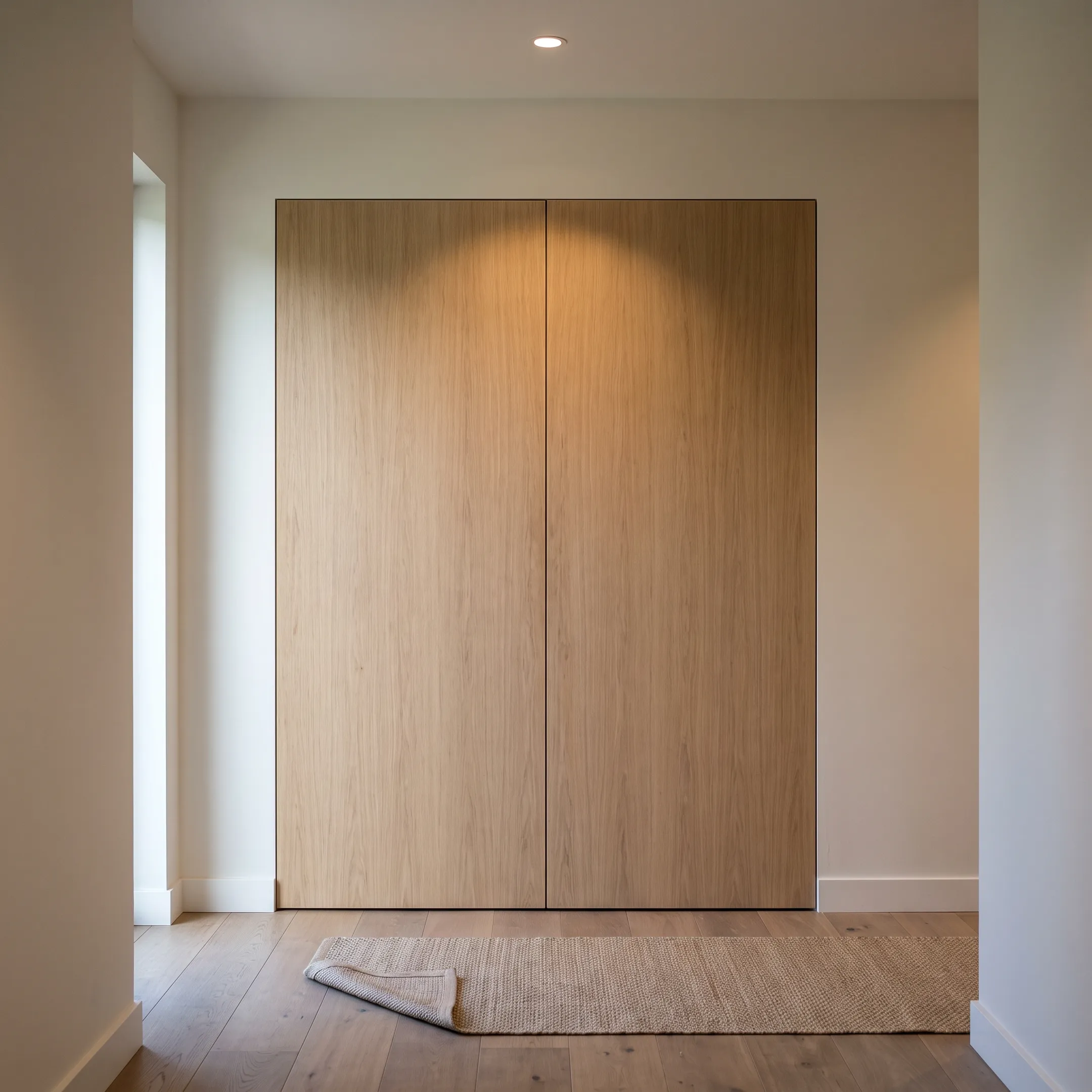 Residential interior frameless doors