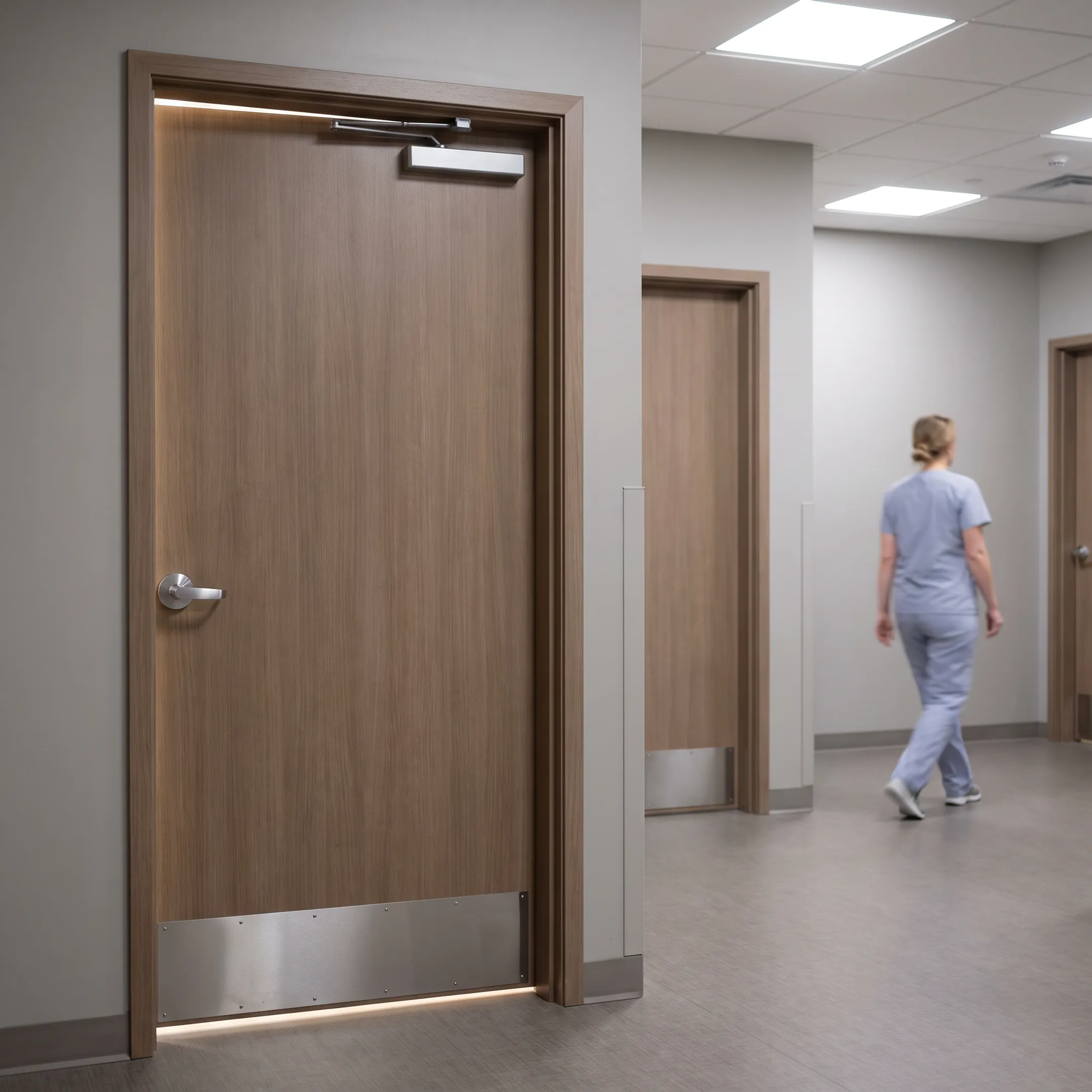Medical office interior doors