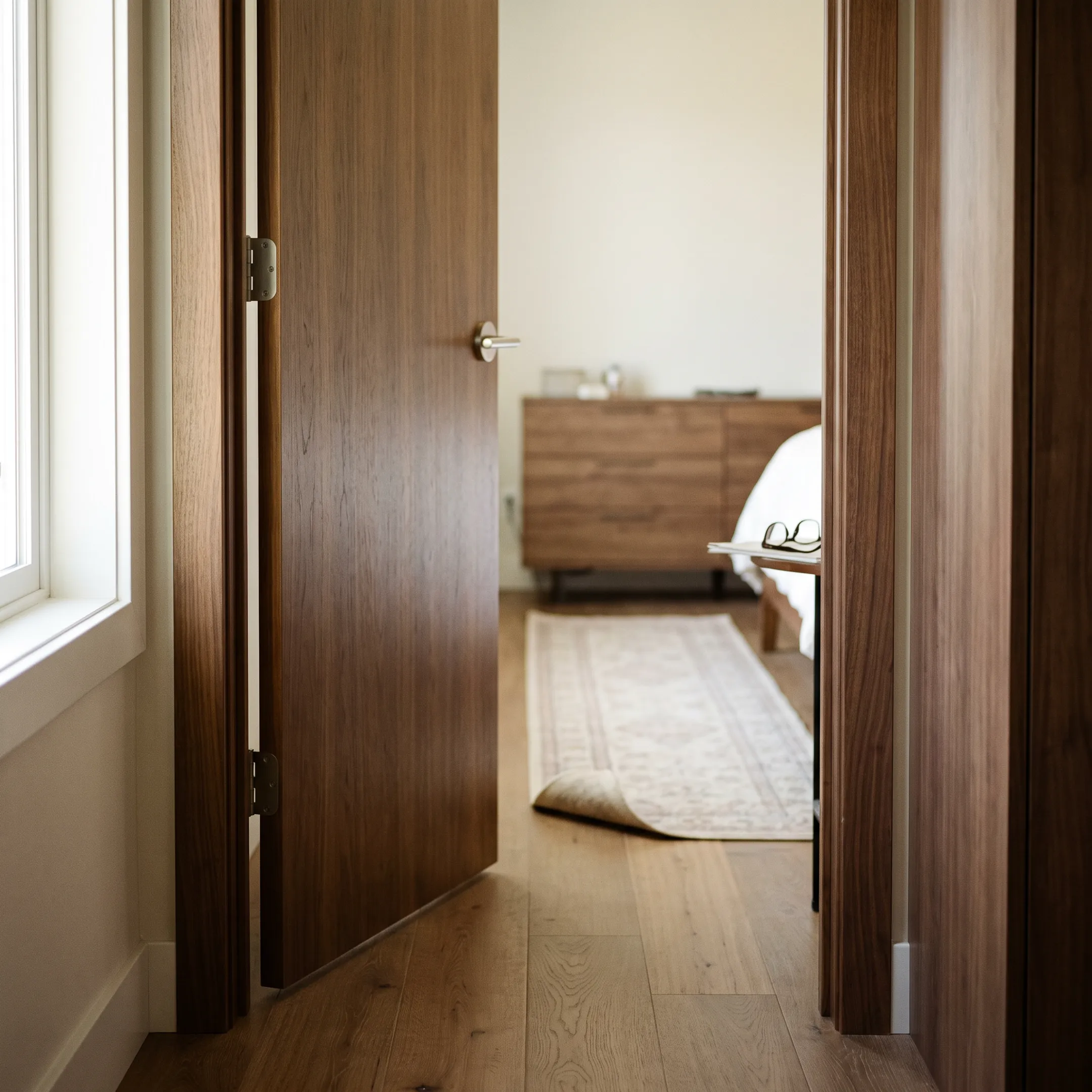 Residential interior door installation