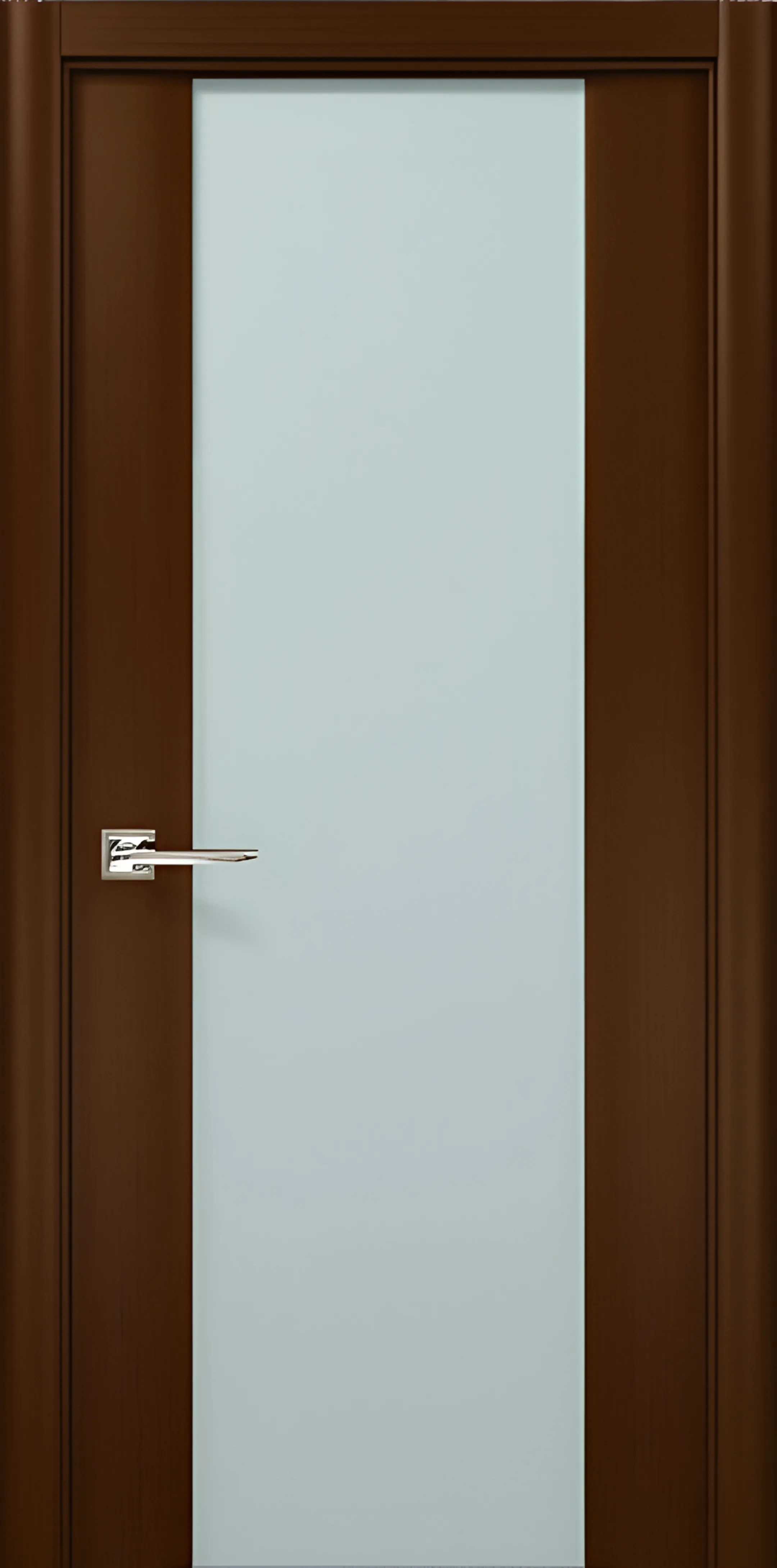 Office with ash wood interior doors