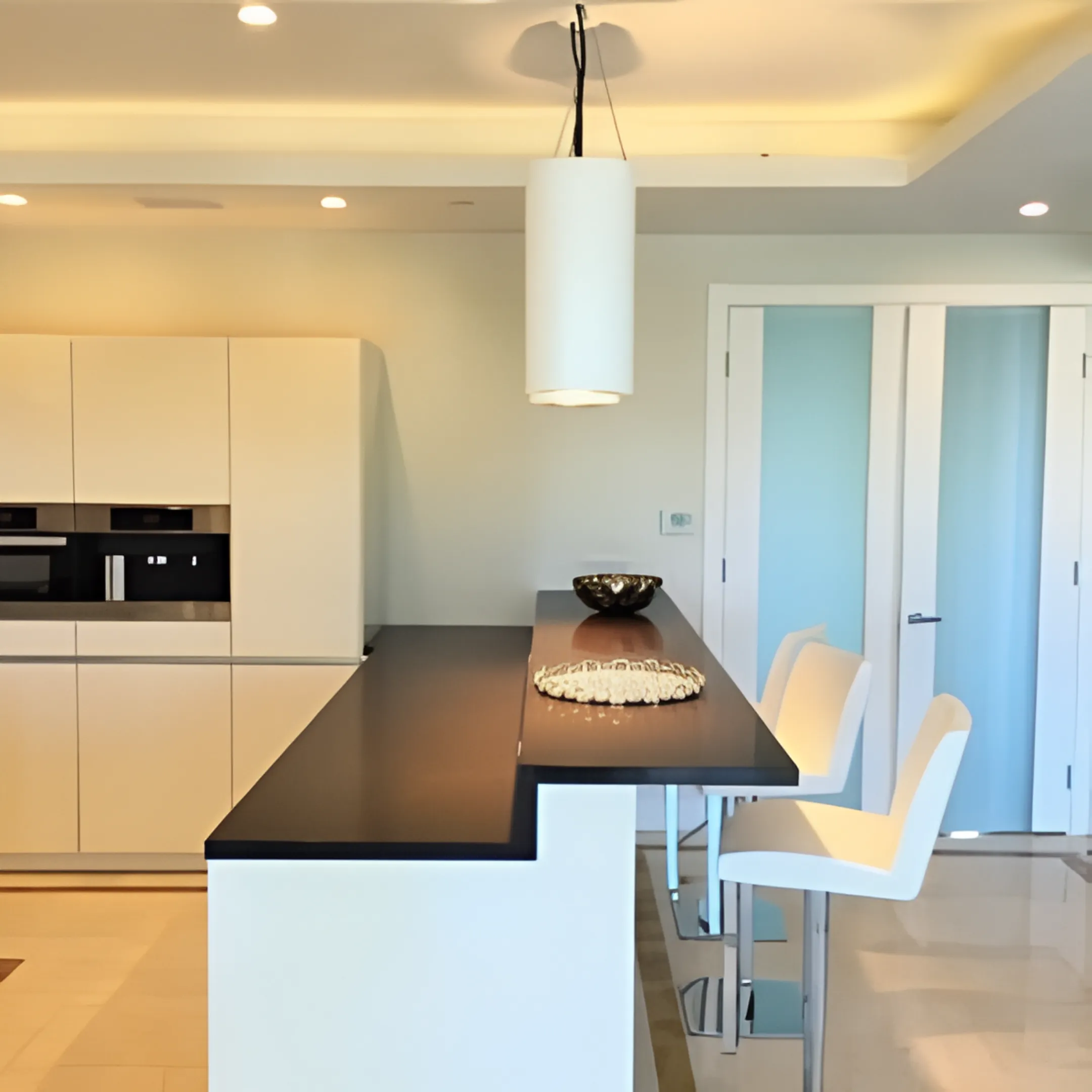 Residential interior design doors