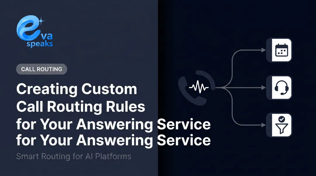 Creating Custom Call Routing Rules for Your Answering Service