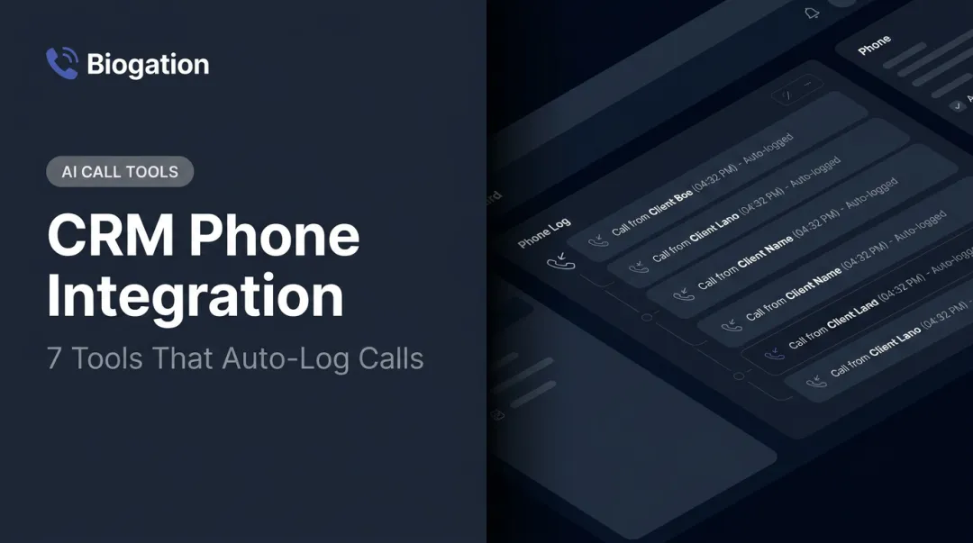 CRM Phone Integration: 7 Tools That Auto-Log Calls