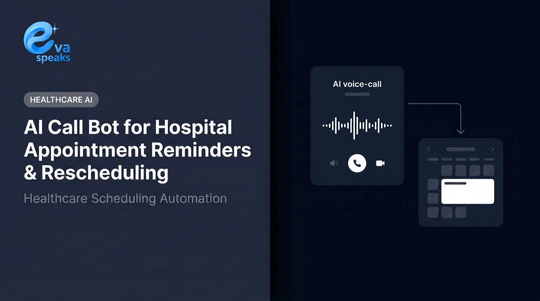AI Call Bot for Hospital Appointment Reminders & Rescheduling