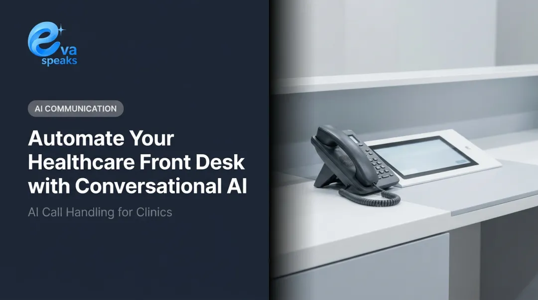 Automate Your Healthcare Front Desk with Conversational AI