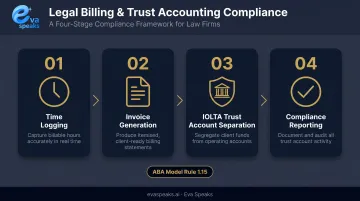 Legal billing and trust accounting compliance workflow for IOLTA fund management