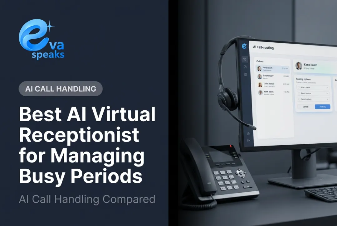 Best AI Virtual Receptionist for Managing Busy Periods
