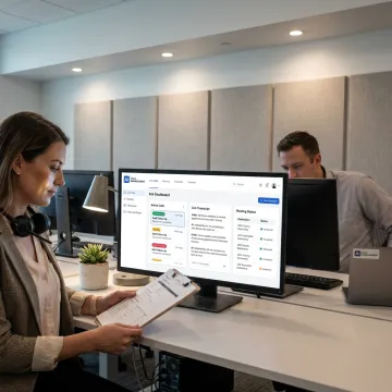 Dealership call answering workflow