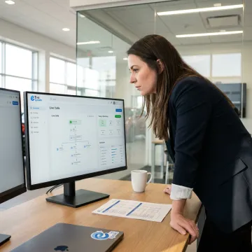 AI virtual receptionist managing dealership phone calls