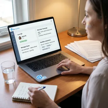 Insurance call workflow powered by AI