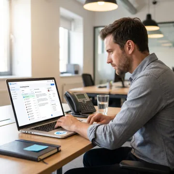 AI answering service managing customer calls
