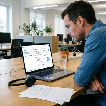 After-hours call answering support dashboard