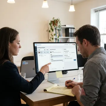 AI call routing process for law firms