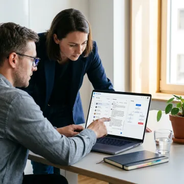 AI phone answering dashboard for business calls