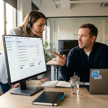 Business call forwarding dashboard with global routing