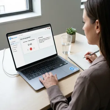 AI receptionist dashboard for catering calls