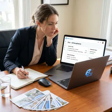 AI booking integration dashboard for property management