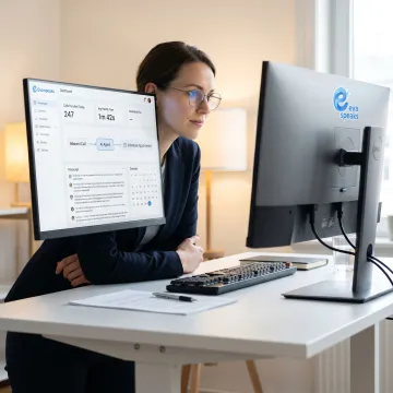 AI voice agent dashboard handling business calls