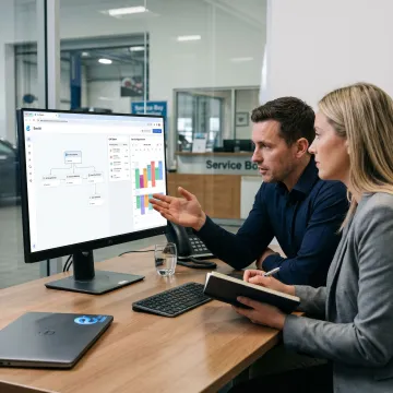 AI voice deployment workflow for dealerships