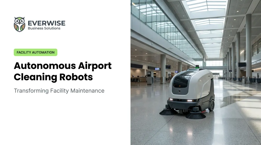 Autonomous Airport Cleaning Robots – Transforming Facility Maintenance
