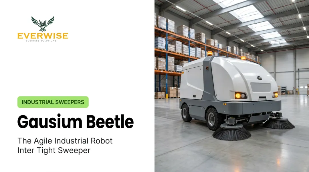Gausium Beetle: The Agile Industrial Robot Sweeper