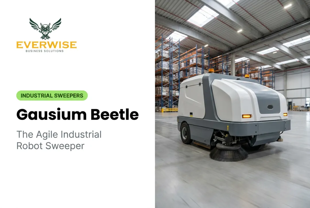 Gausium Beetle: The Agile Industrial Robot Sweeper