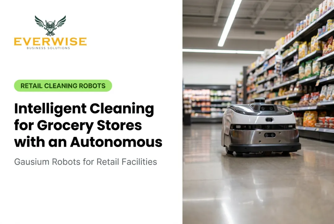 Intelligent Cleaning for Grocery Stores with an Autonomous