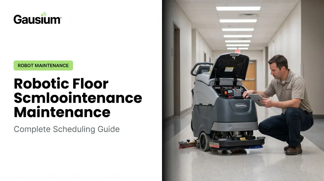Robotic Floor Scrubber Maintenance: Complete Scheduling Guide