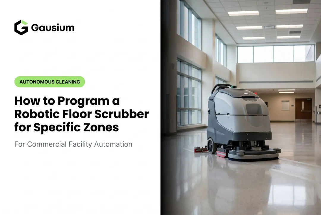 How to Program a Robotic Floor Scrubber for Specific Zones