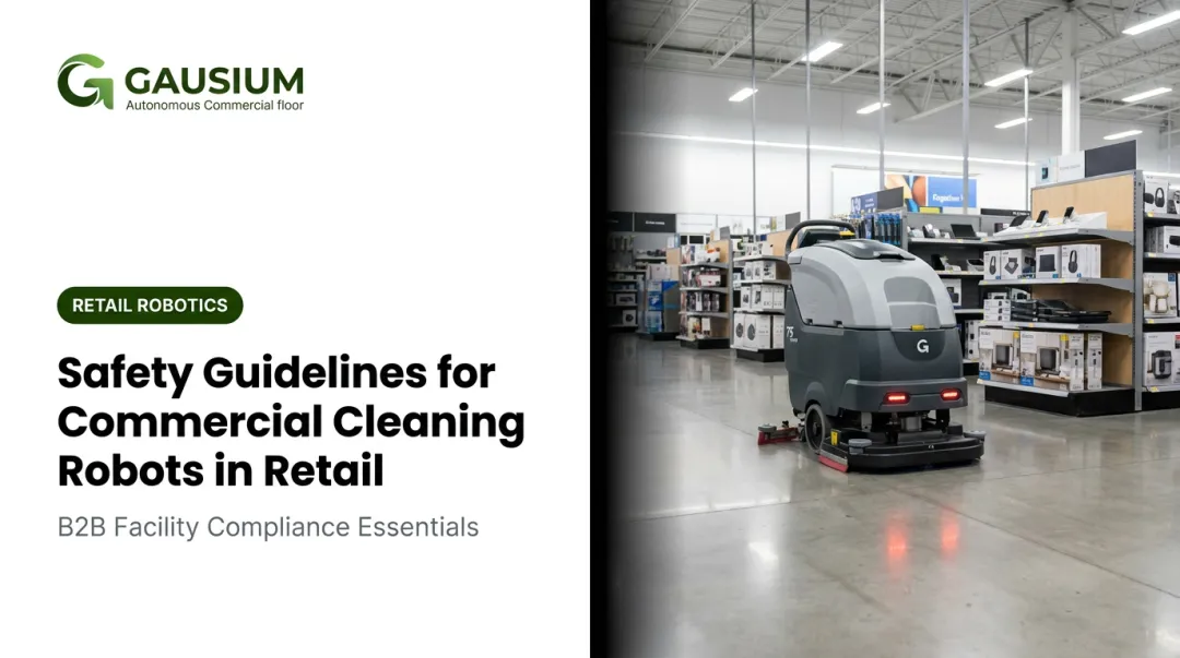 Safety Guidelines for Commercial Cleaning Robots in Retail