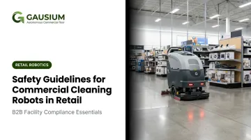 Safety Guidelines for Commercial Cleaning Robots in Retail