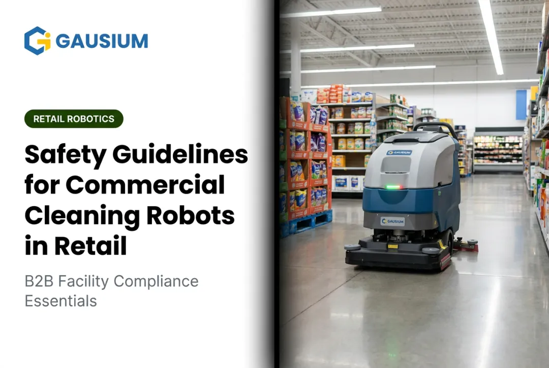 Safety Guidelines for Commercial Cleaning Robots in Retail