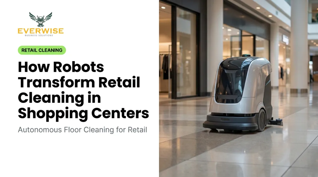 How Robots Transform Retail Cleaning in Shopping Centers