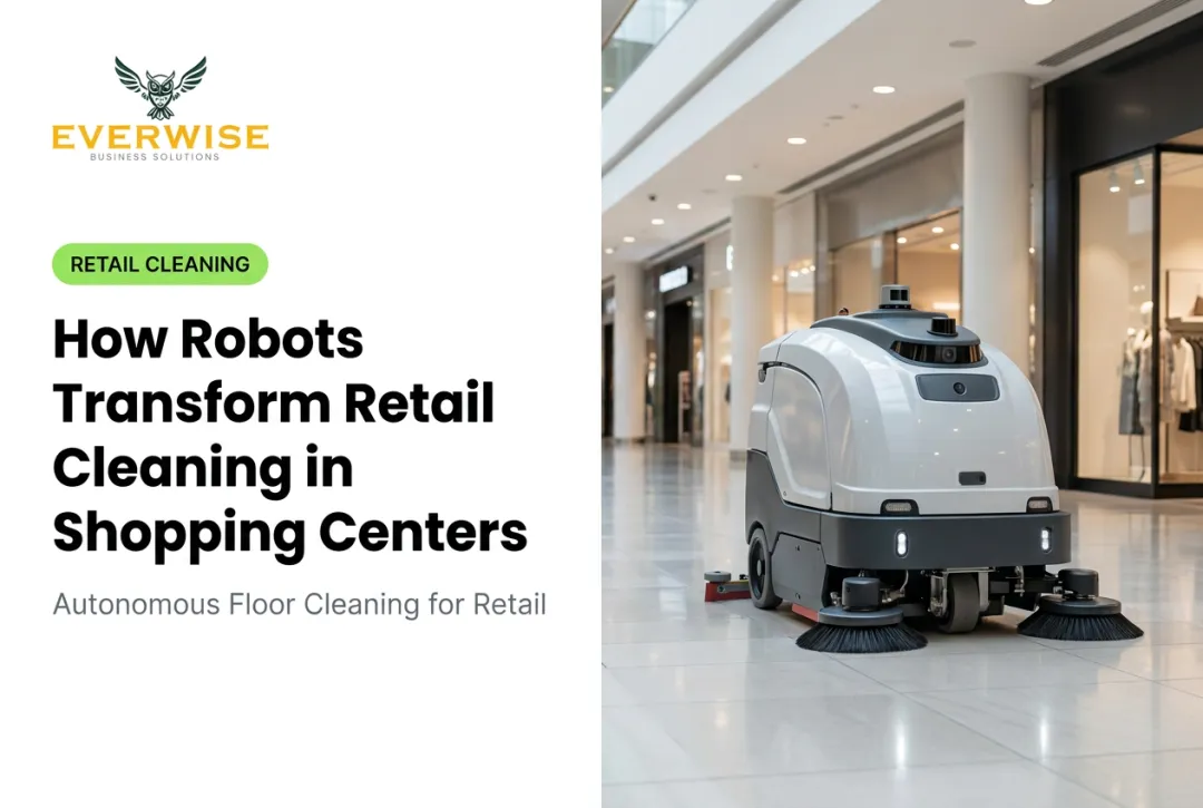 How Robots Transform Retail Cleaning in Shopping Centers