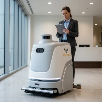 Commercial cleaning robot deployment planning
