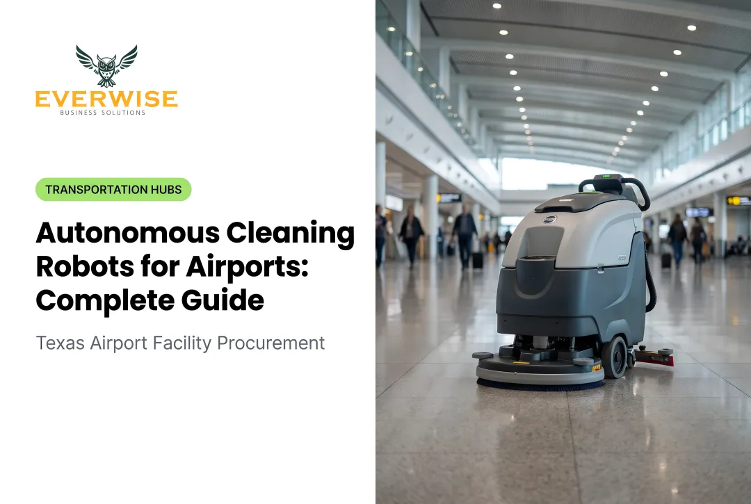 Autonomous Cleaning Robots for Airports: Complete Guide