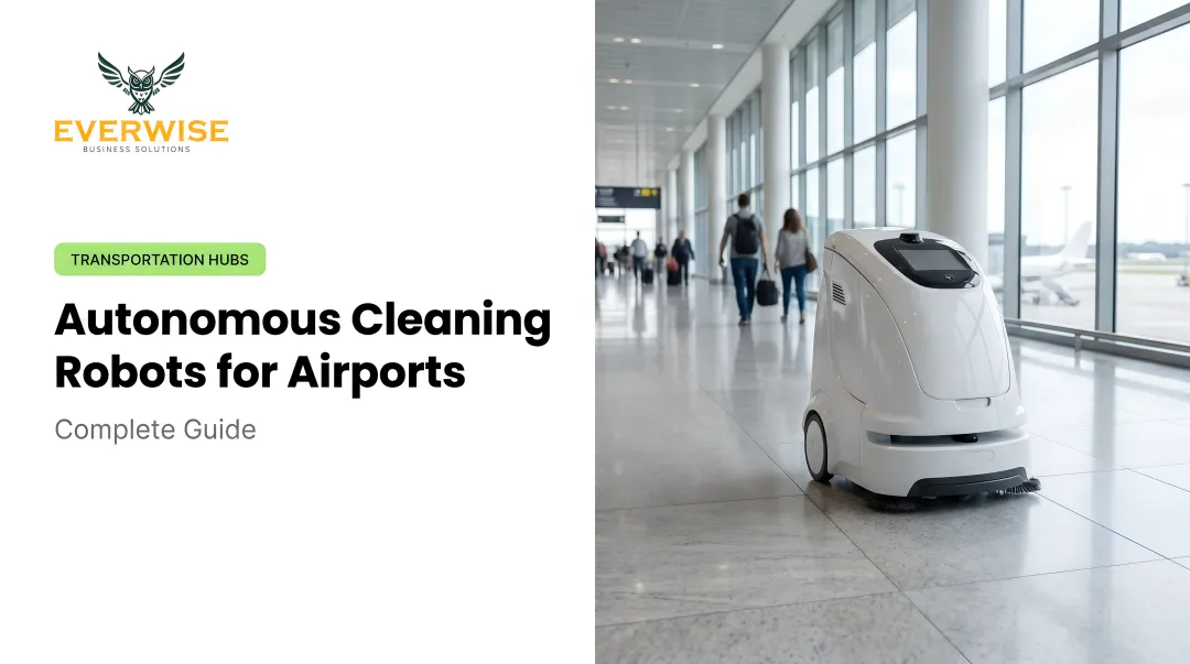 Autonomous Cleaning Robots for Airports: Complete Guide