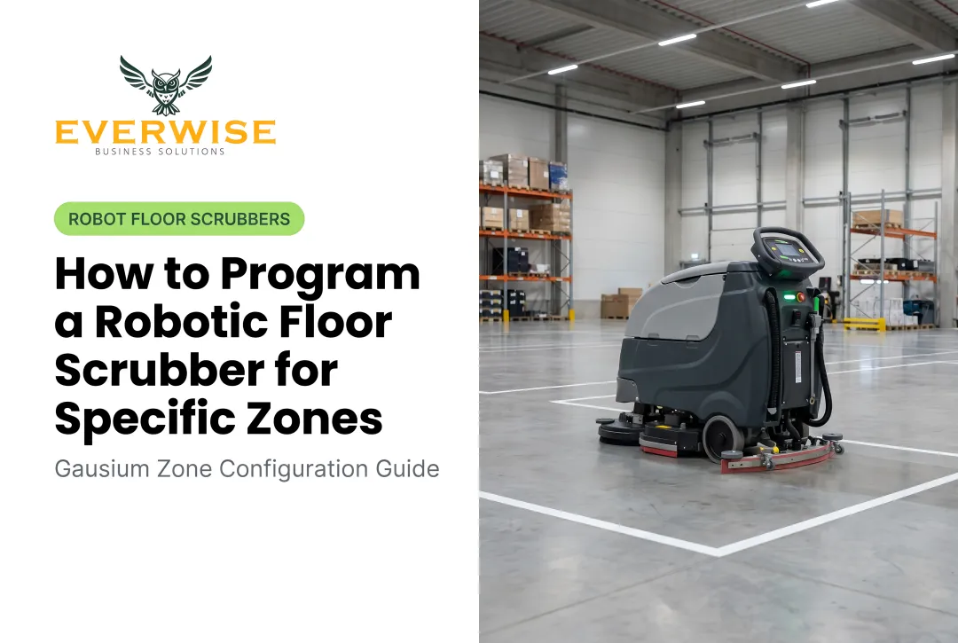 How to Program a Robotic Floor Scrubber for Specific Zones